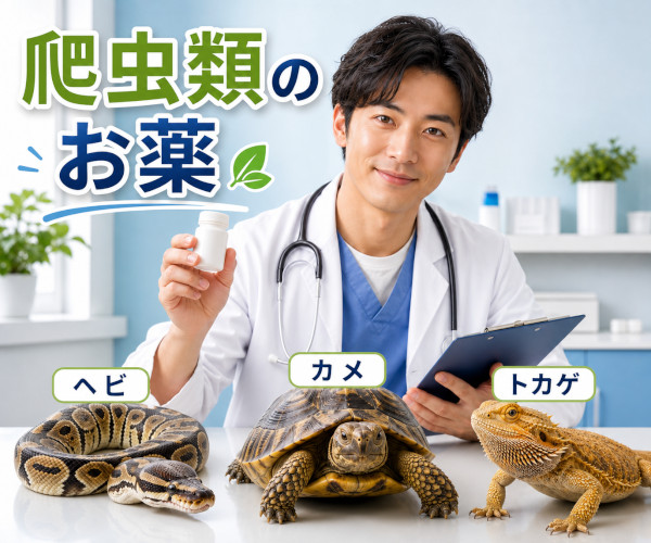 爬虫類のお薬
