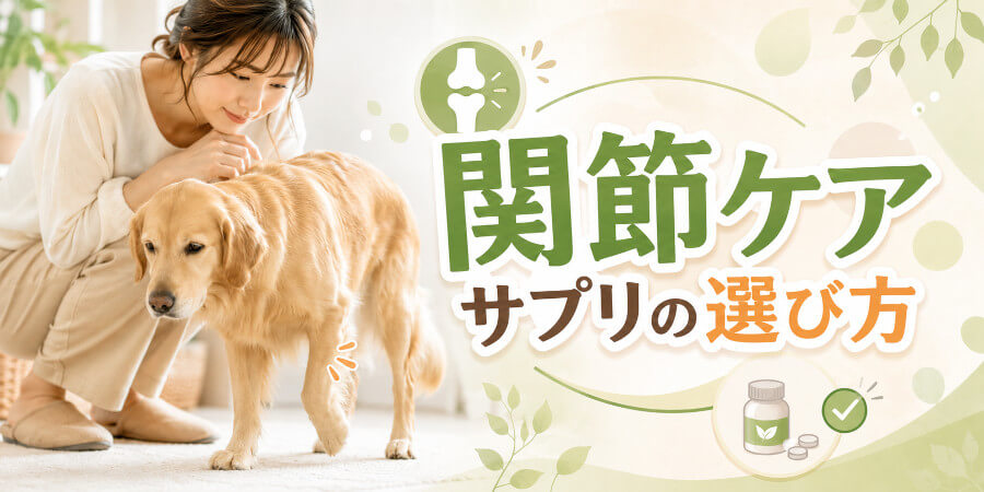 関節ケアサプリの選び方