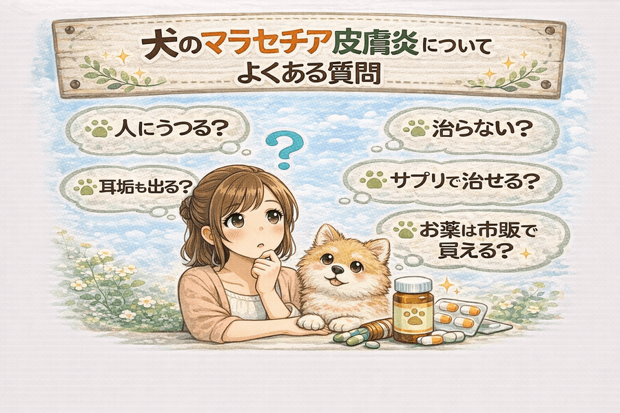 犬のマラセチア皮膚炎についてよくある質問