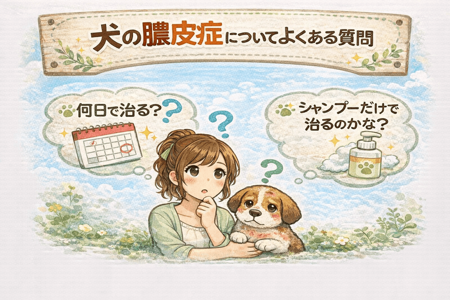 犬の膿皮症についてよくある質問