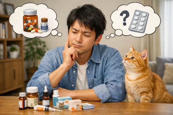 猫の睡眠薬の選び方