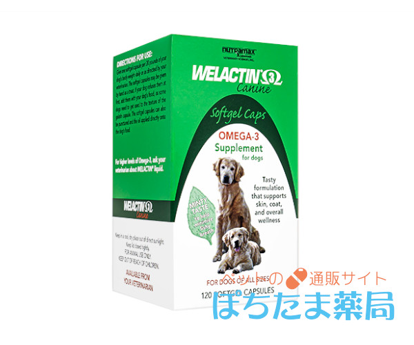 ウェラクチンオメガ3（皮膚・被毛の健康が気になる犬に）