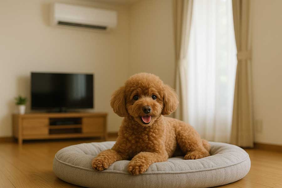 室内犬の暑さ対策 エアコン