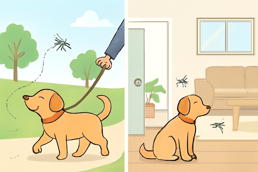 室内飼育でも予防なしに感染は防げない?