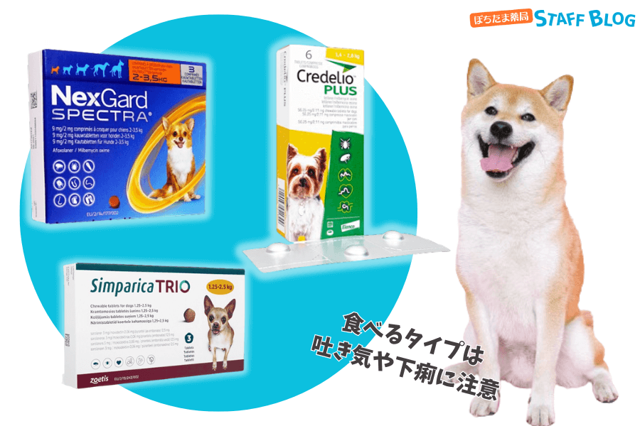 錠剤・おやつタイプの副作用