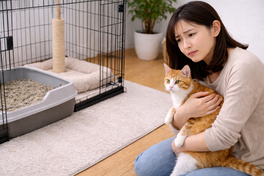 猫のトイレに関するよくあるトラブル