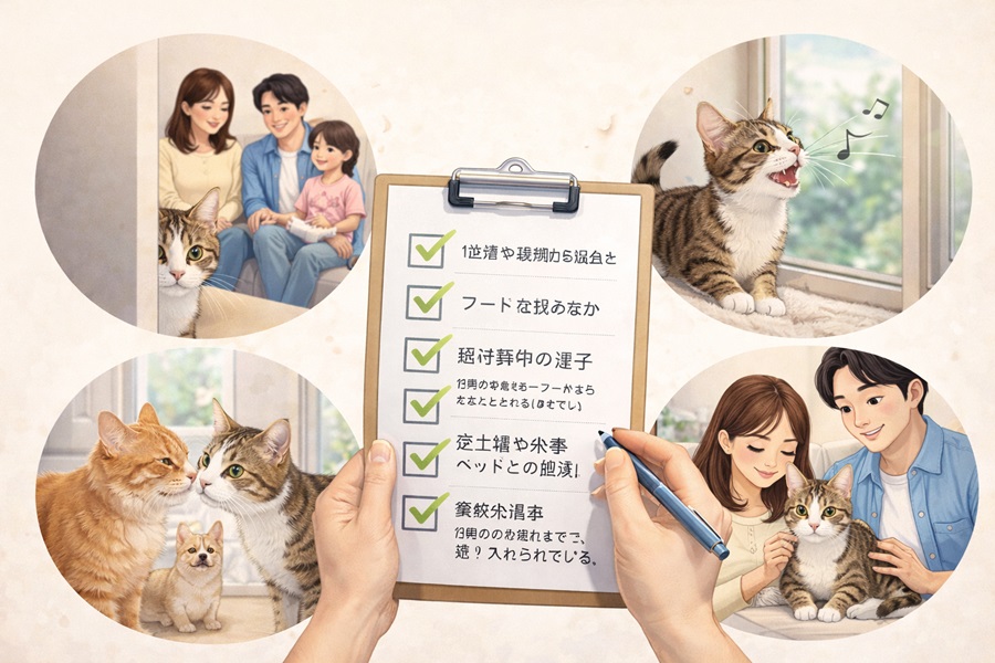 保護猫トライアルで見るべき「見極めポイント」