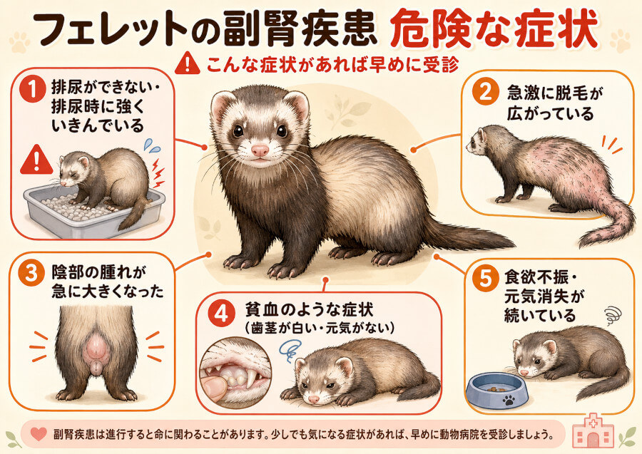 すぐ病院へ!様子見NGのサイン