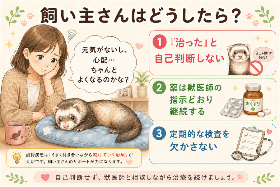 飼い主さんができること