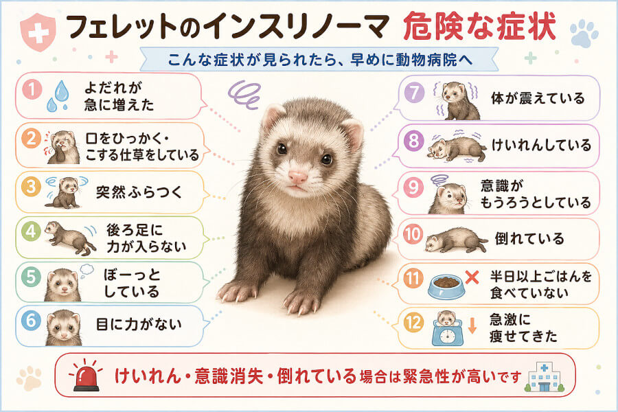 すぐ病院へ!様子見NGのサイン