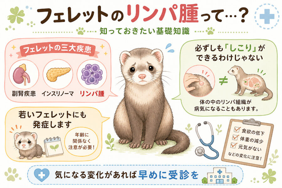 フェレットのリンパ腫とは?