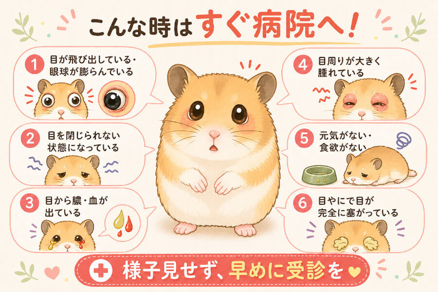 すぐ病院へ!様子見NGのサイン