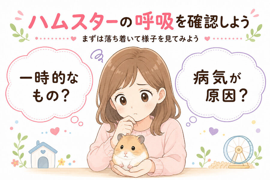 まず確認!一時的な呼吸の乱れと病気のサインの見分け方