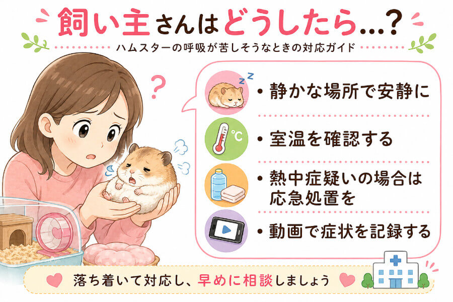 飼い主さんができること