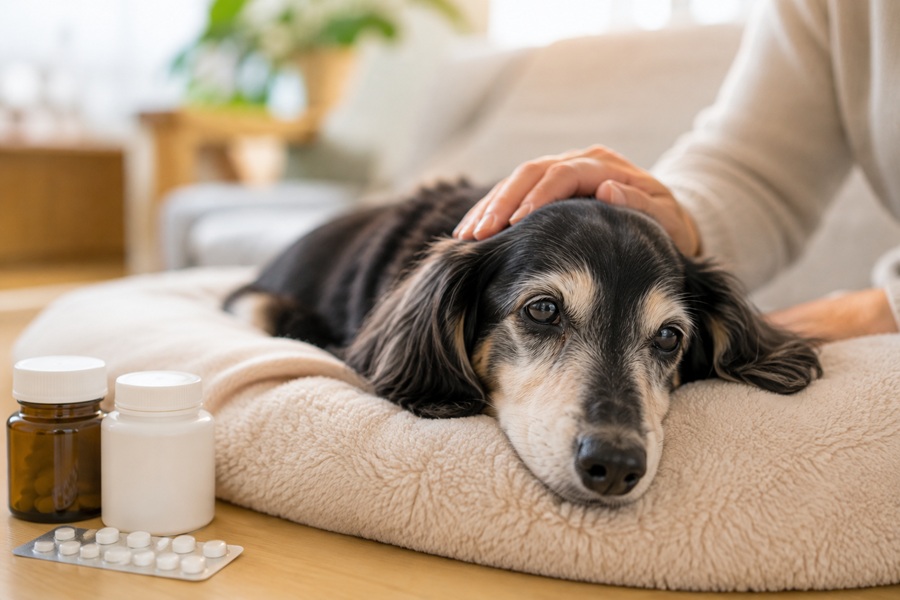 老犬はてんかん薬の副作用に注意が必要?
