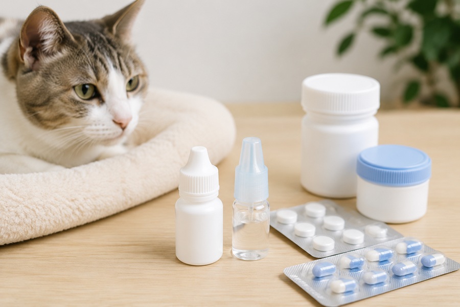 野良猫の目やにに使われる薬