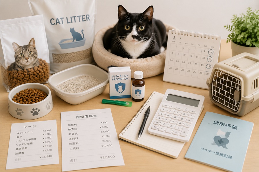 野良猫を保護した後にかかる継続費用
