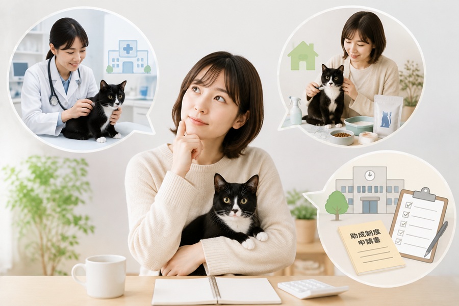 野良猫の保護費用を抑える・相談先を探す方法