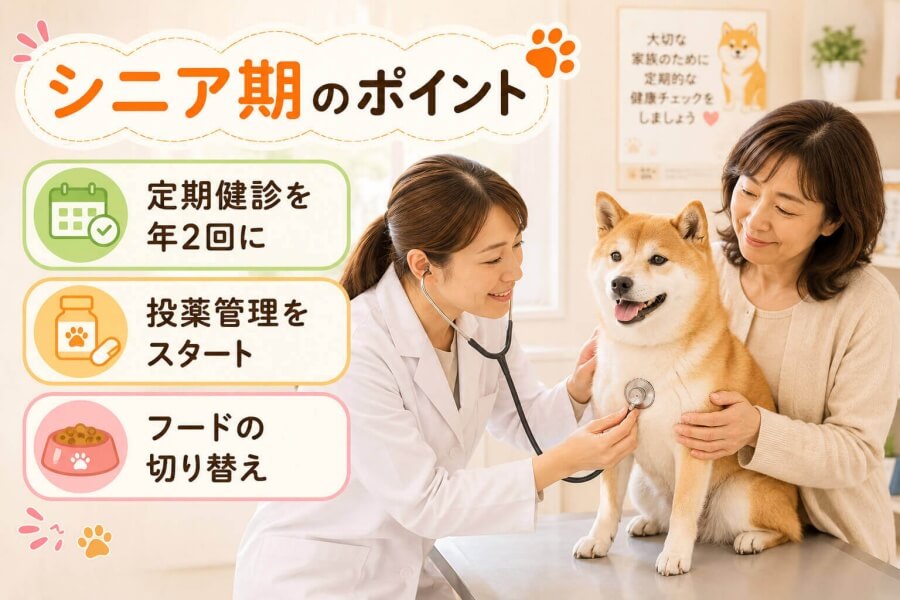 シニア期（7歳～13歳）