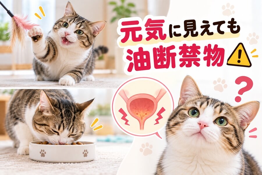 猫が血尿を出しても元気があるなら大丈夫？