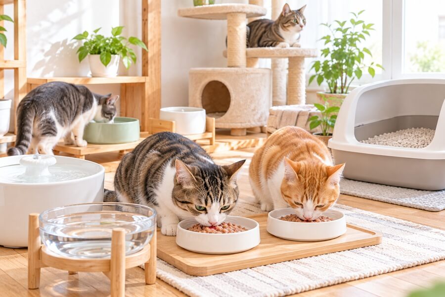 猫の血尿を予防するためにできること