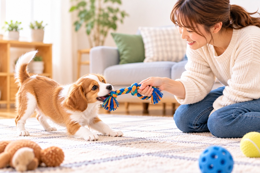 犬が人の足を噛むのをやめさせる方法
