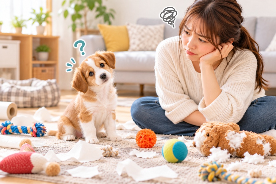 子犬のしつけがうまくいかない場合は?