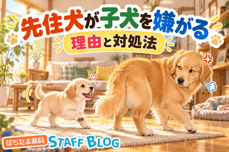 先住犬が子犬を嫌がるのはなぜ？吠える・唸る・逃げるときの理由と対処法を解説