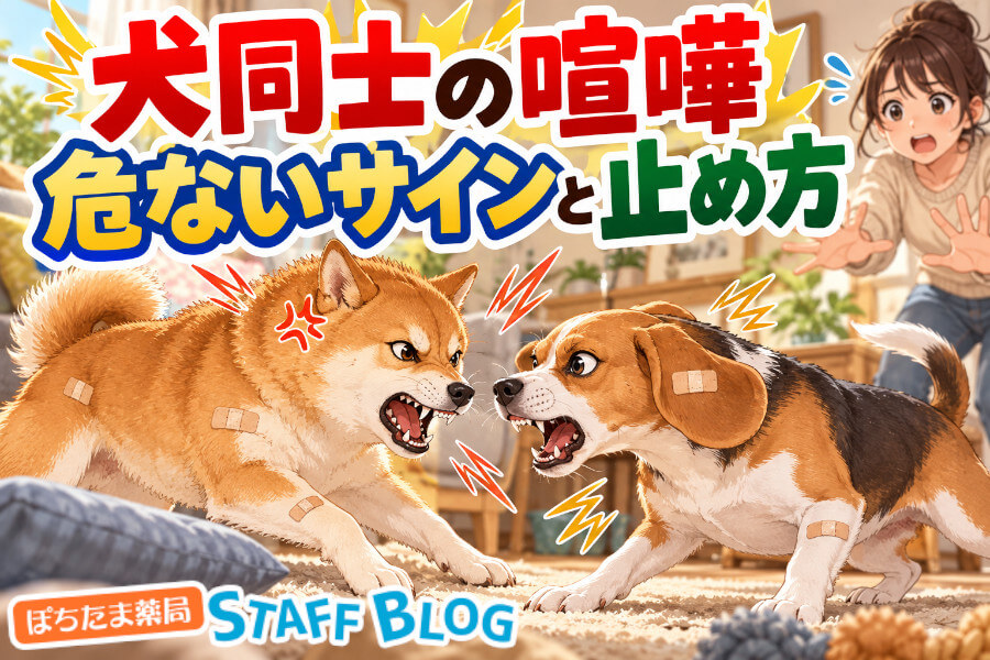 多頭飼いの犬の喧嘩で死亡することはある？危ないサインと止め方・喧嘩後の対処